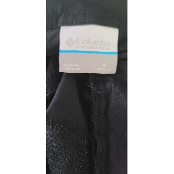 Columbia Pants Womens 8 Regular Black Outdoor Hiking Drawstring GORP - Picture 3 of 4